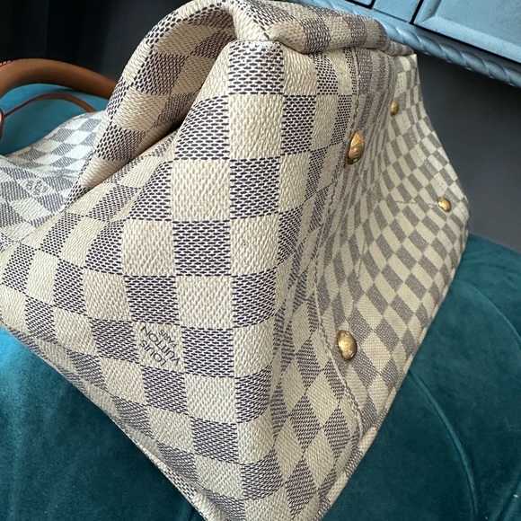 Authentic Louis Vuitton Damier Artsy Azur MM - Picture 3 of 12